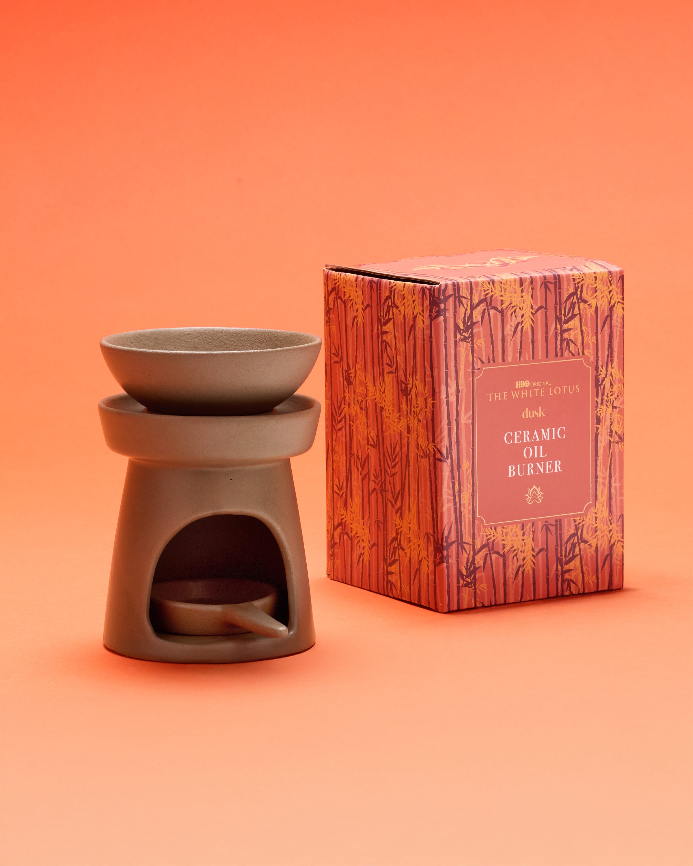 The White Lotus Tealight Oil Burner