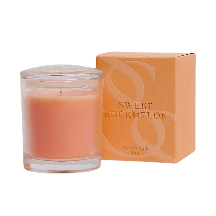 Sweet Rockmelon Mini Scented Candle