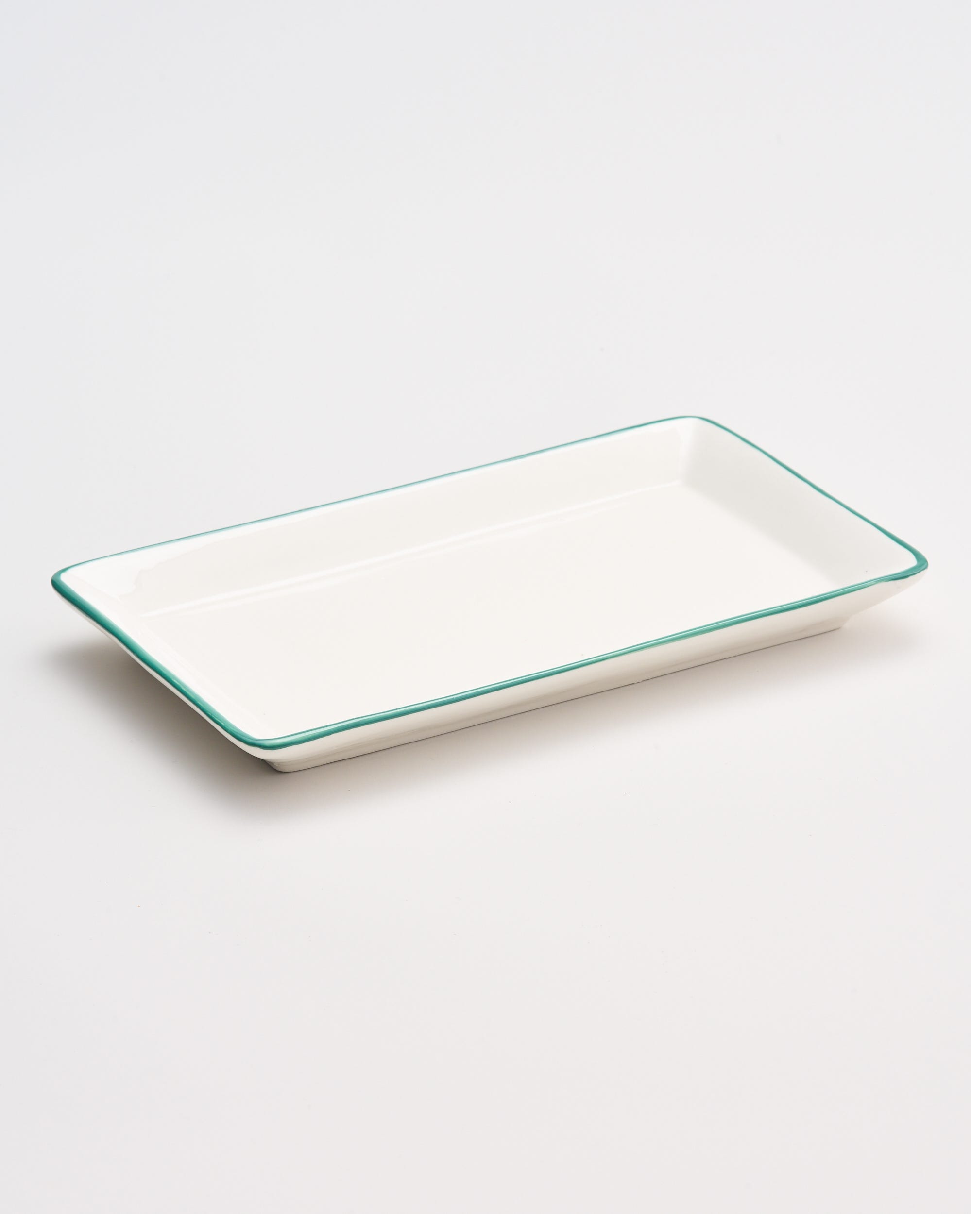 Ceramic Rectangle Plate 21 x 12.5cm