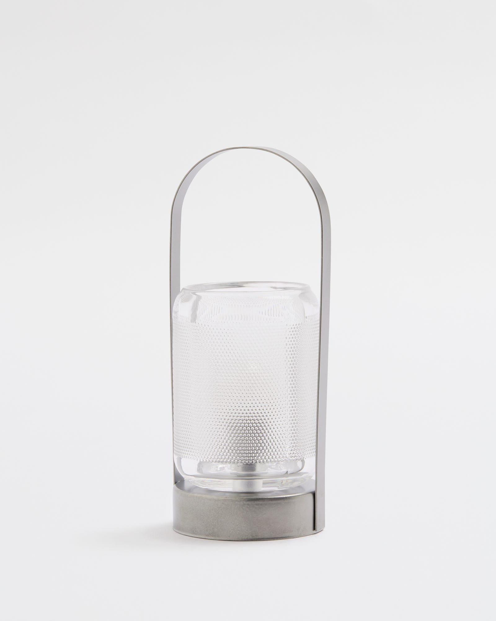 Large Gunmetal Nuri LED Lantern