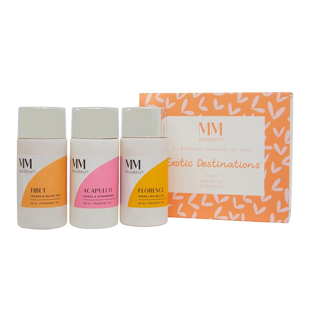 Exotic Destinations MoodMist&reg; Fragrant Oil (3 Pack)