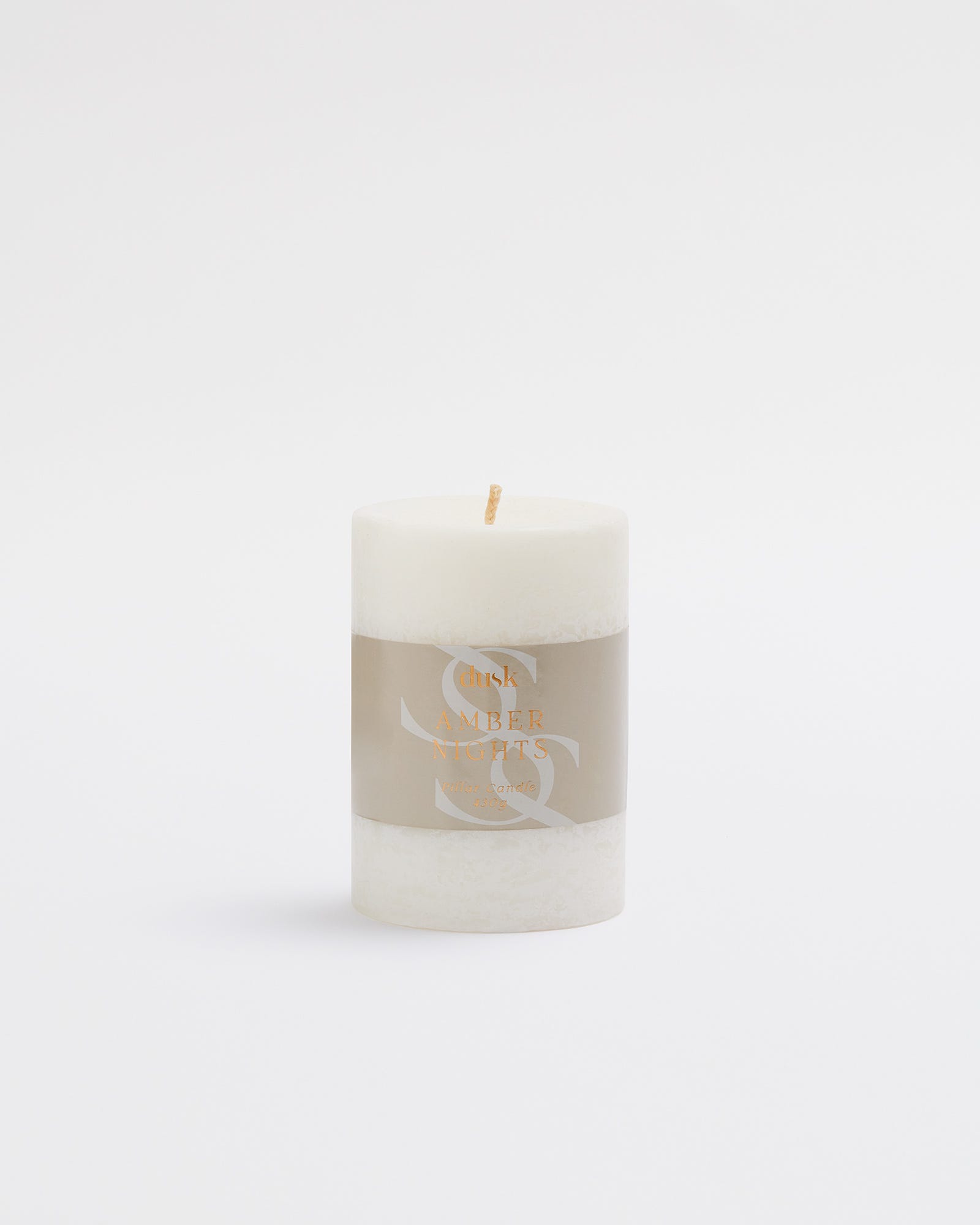 Patchouli & Vanilla Amber Nights Scented Pillar Candle
