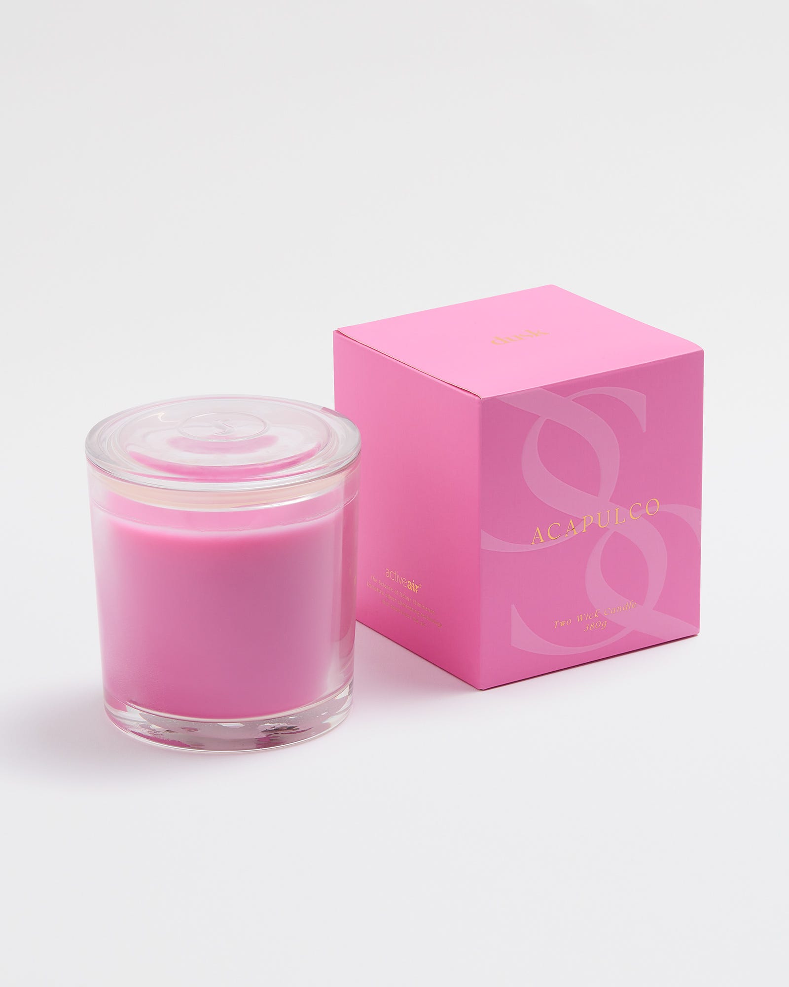 Guava & Strawberry Acapulco 2 Wick Scented Candle