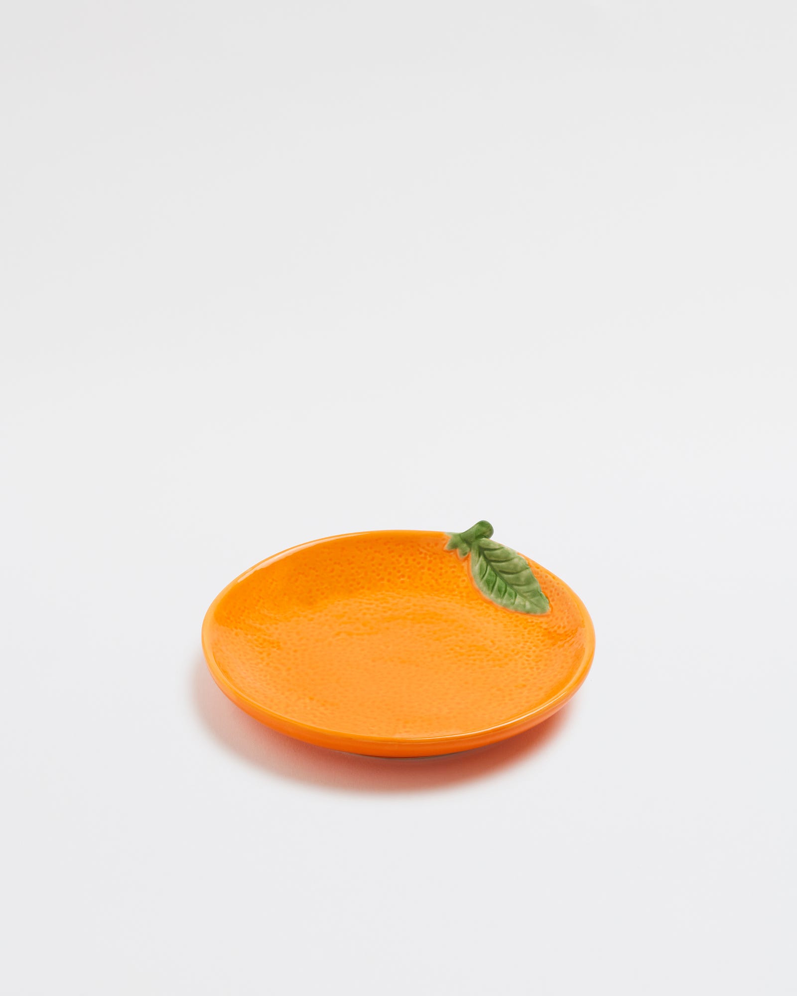 Orange Ceramic Side Plate