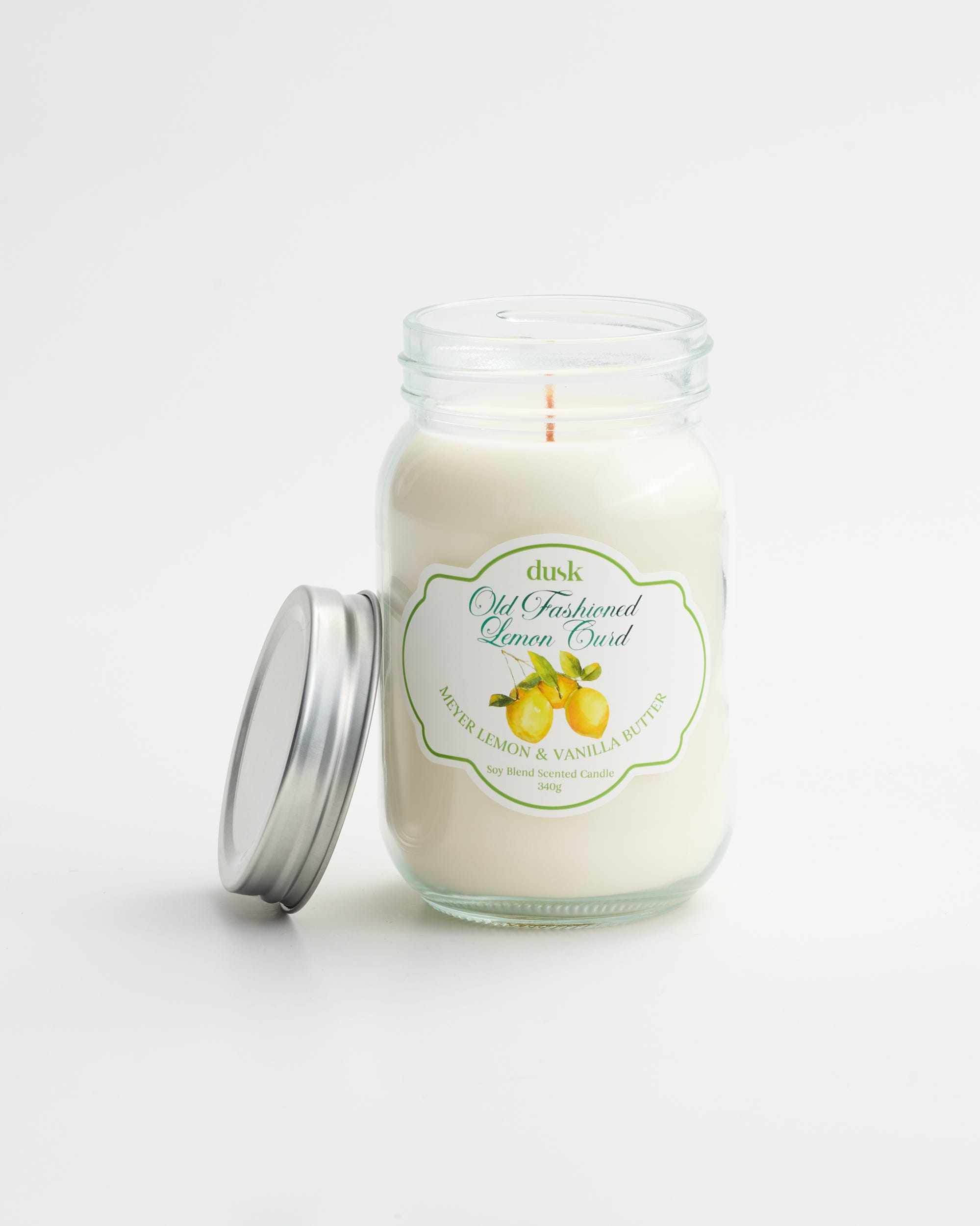 Old Fashioned Lemon Curd Jar Candle 340g