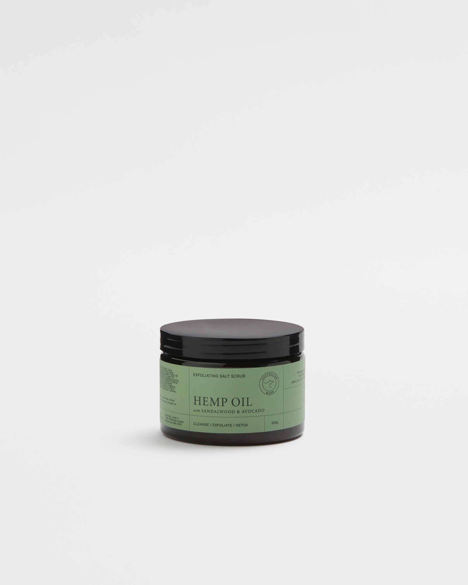 Rejuvenate Hemp Oil Salt Body Scrub 325g