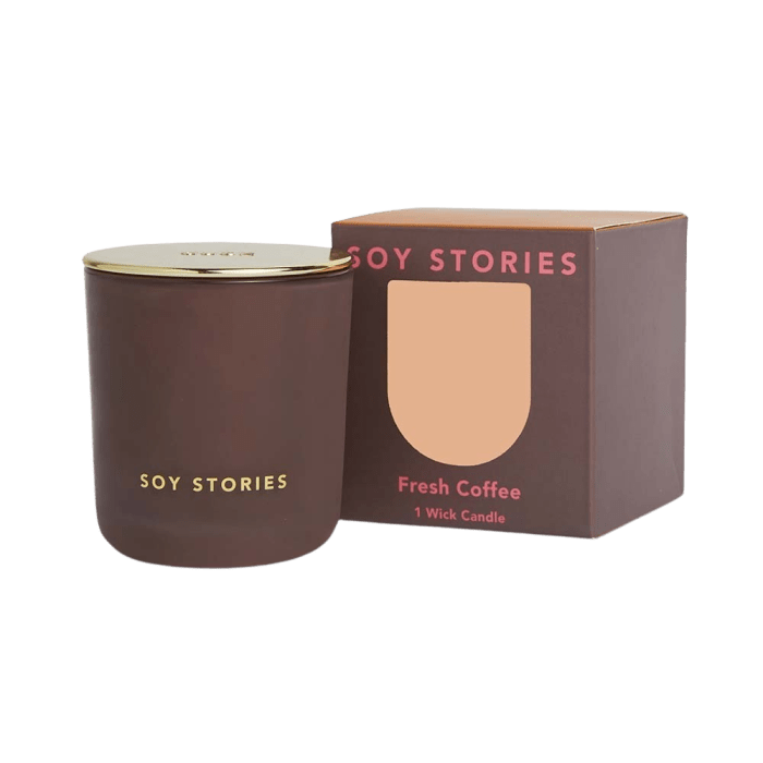 Fresh Coffee 1 Wick Soy Scented Candle