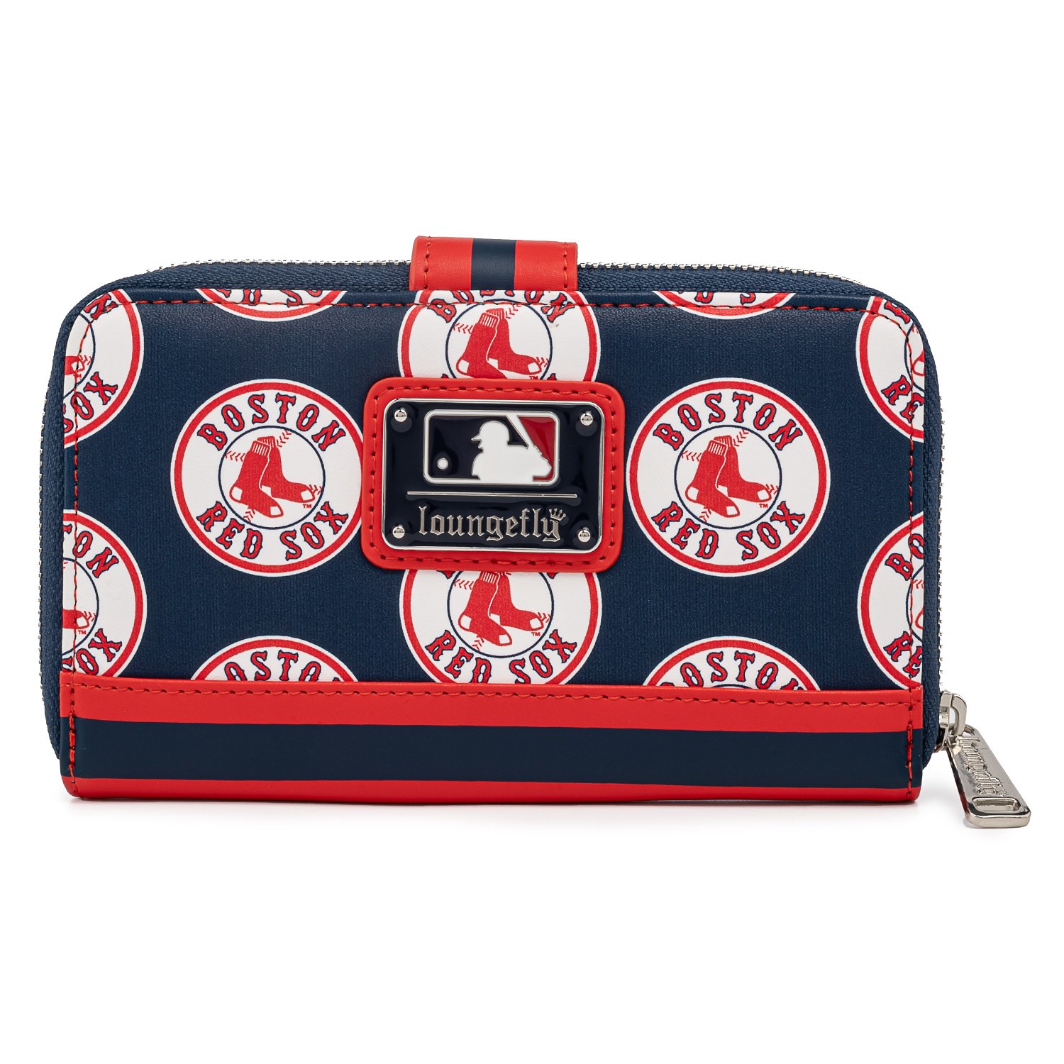 MLB Boston Red Sox Logo Zip Around Wallet