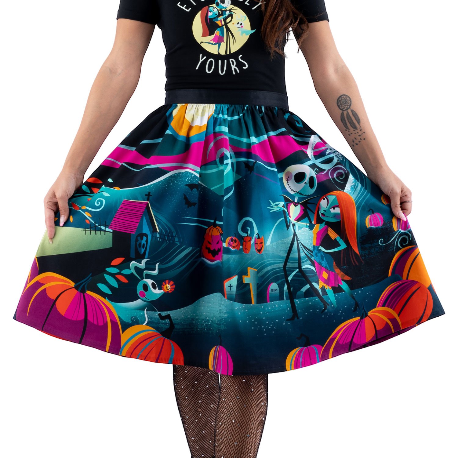 Disney Stitch Shoppe The Nightmare Before Christmas  Sandy  Skirt