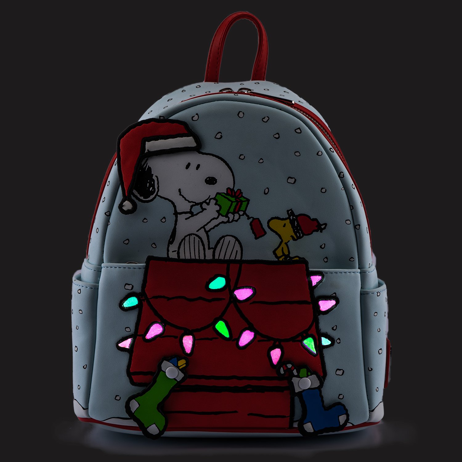 Peanuts Snoopy and Woodstock Glow in the Dark Mini Backpack