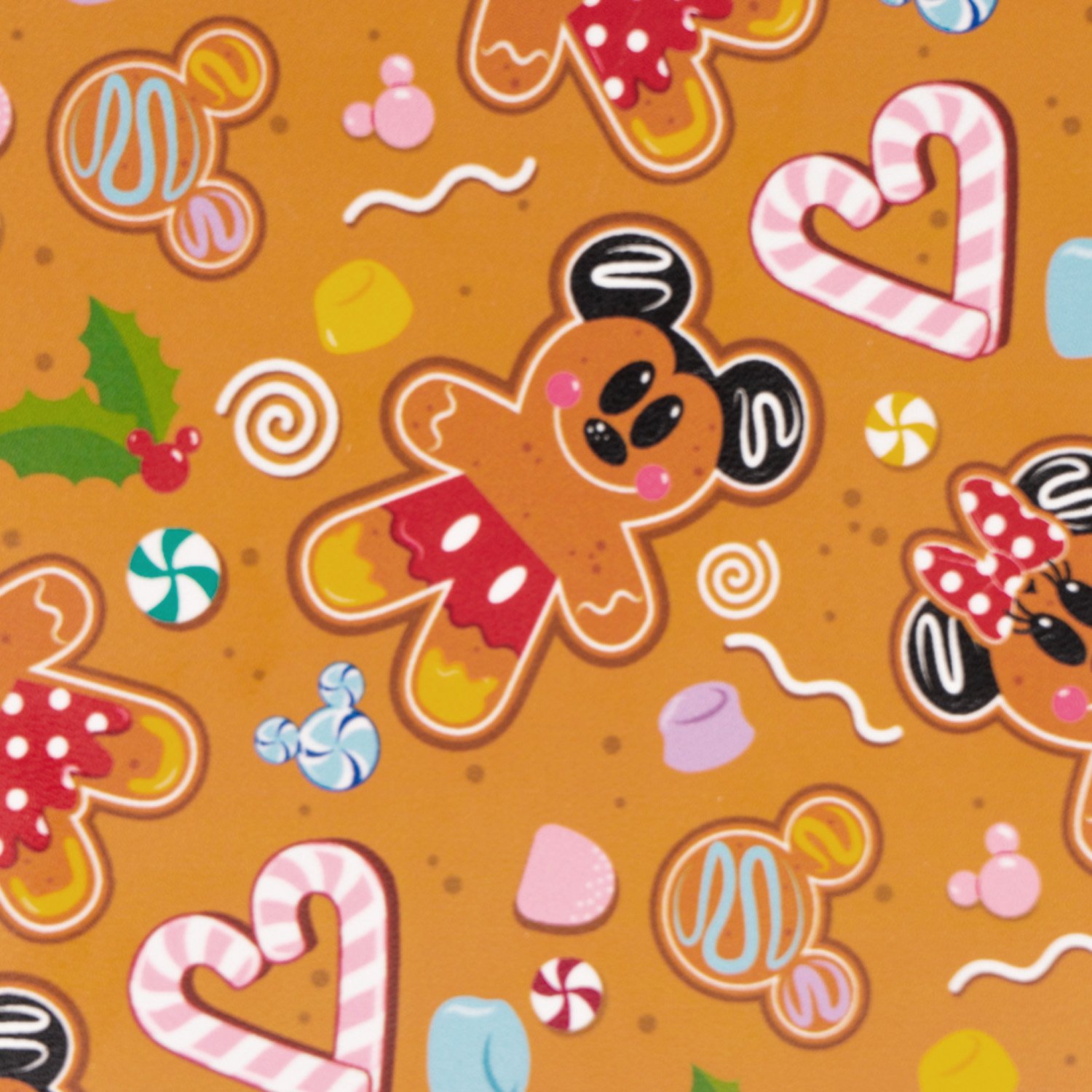 Disney Gingerbread Mickey and Minnie Mouse Mini Backpack with Ears Headband