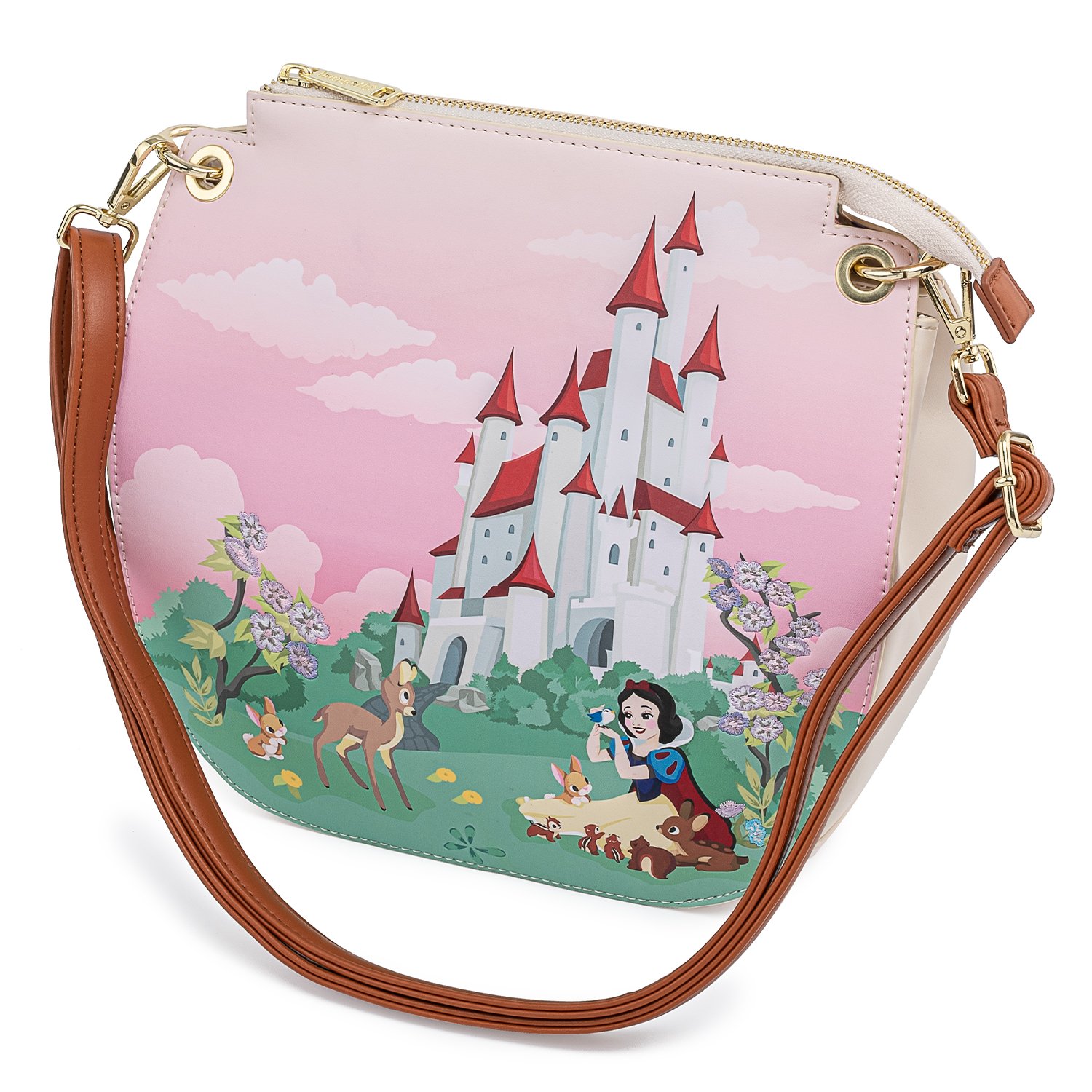 Disney Snow White Castle Crossbody Bag