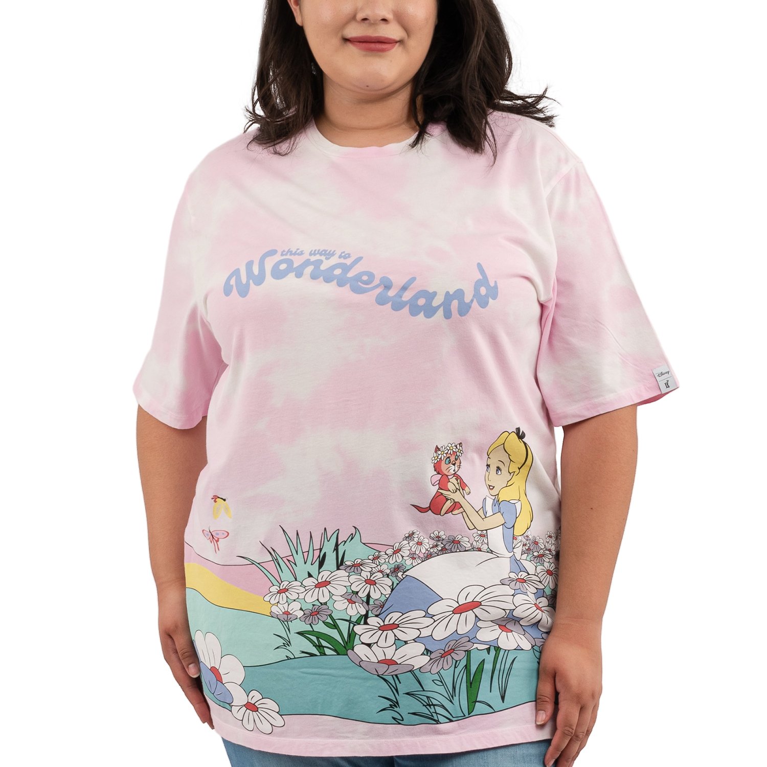 Loungefly Disney Alice in Wonderland Daisy Fields Print Tee