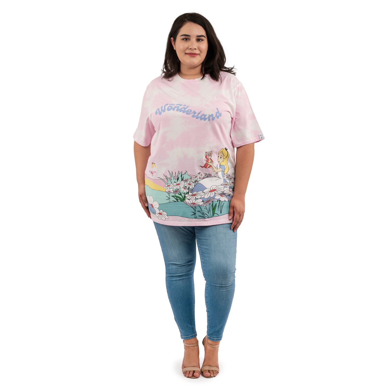 Loungefly Disney Alice in Wonderland Daisy Fields Print Tee