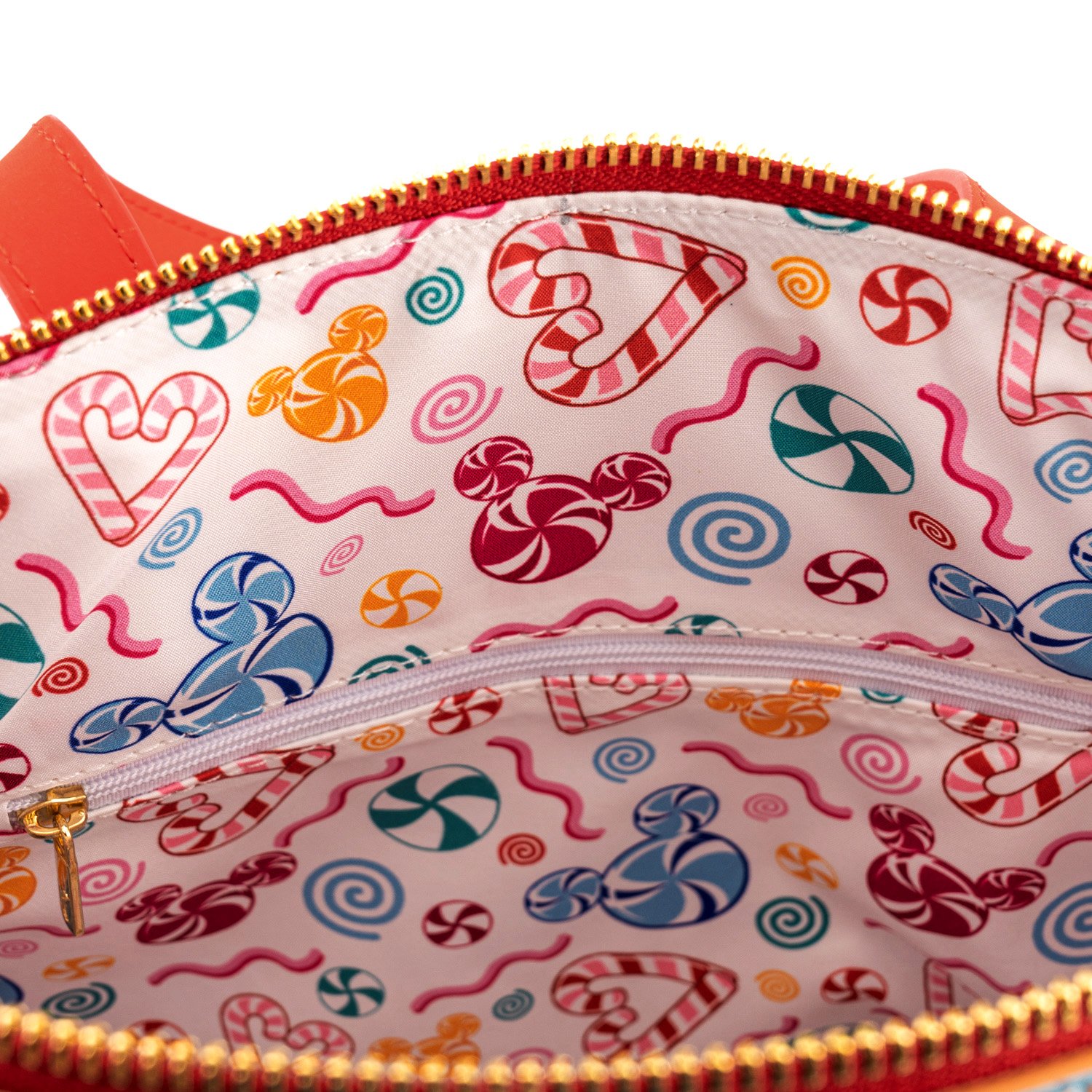 Disney Gingerbread Mickey and Minnie Mouse Crossbody Bag