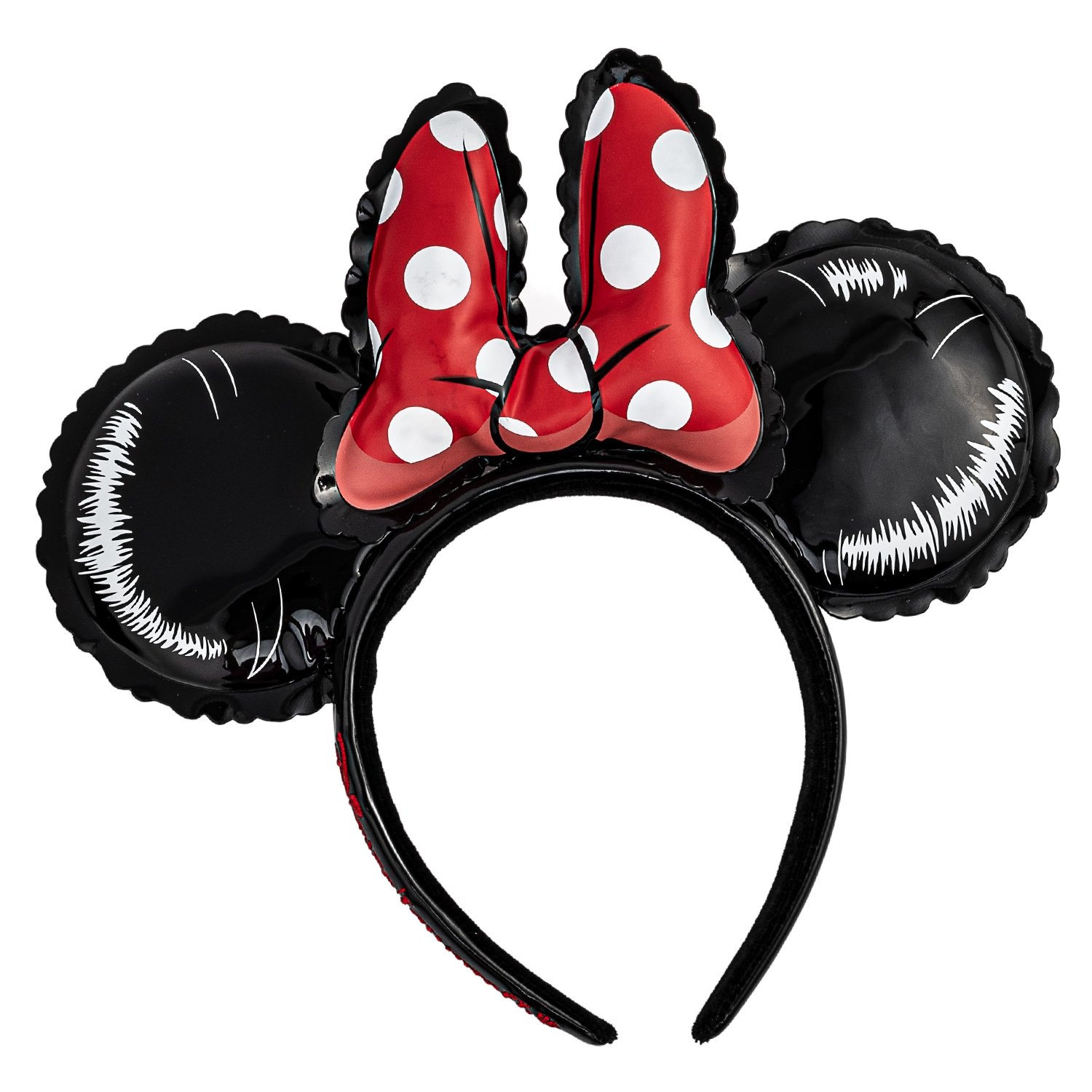 Disney Minnie Mouse Red Bow Balloon Ears Headband