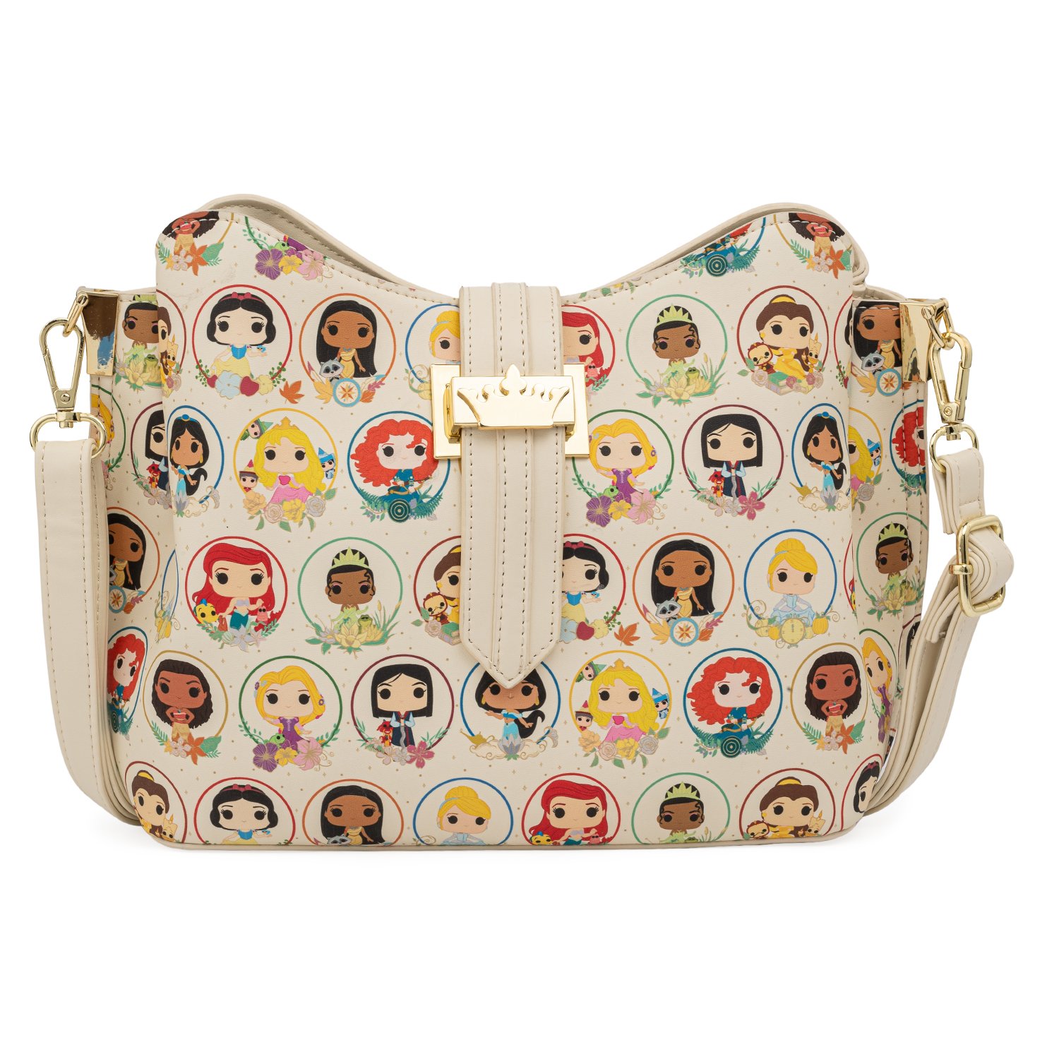 Funko Pop! by Loungefly Disney Princess Circles Crossbody Bag