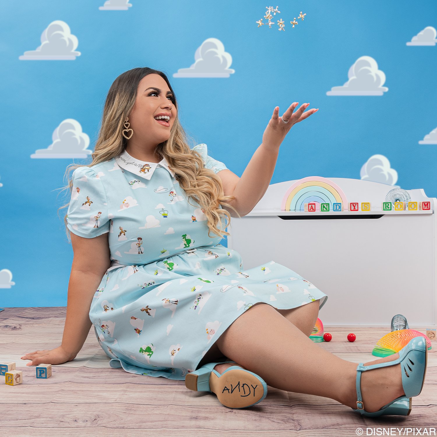 Pixar Stitch Shoppe Toy Story Friends  Gemma  Collared Dress