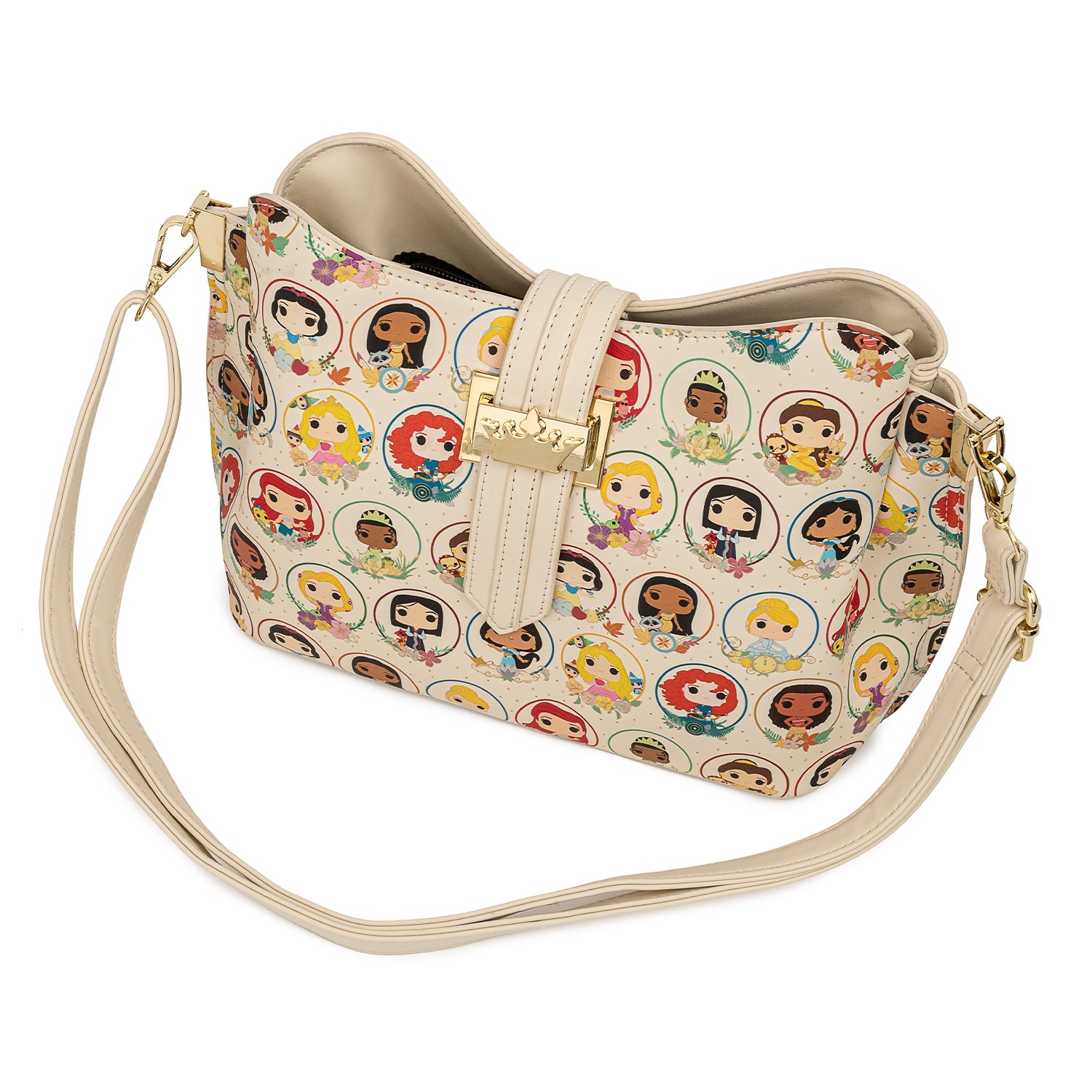 Funko Pop! by Loungefly Disney Princess Circles Crossbody Bag