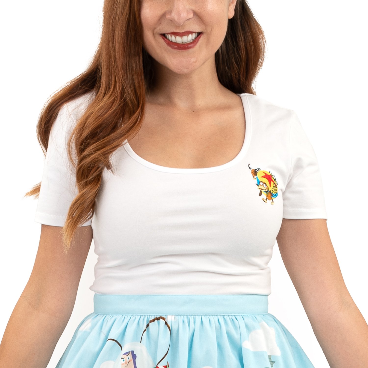 Pixar Stitch Shoppe Toy Story Slinky Dog  Kelly  Fashion Top