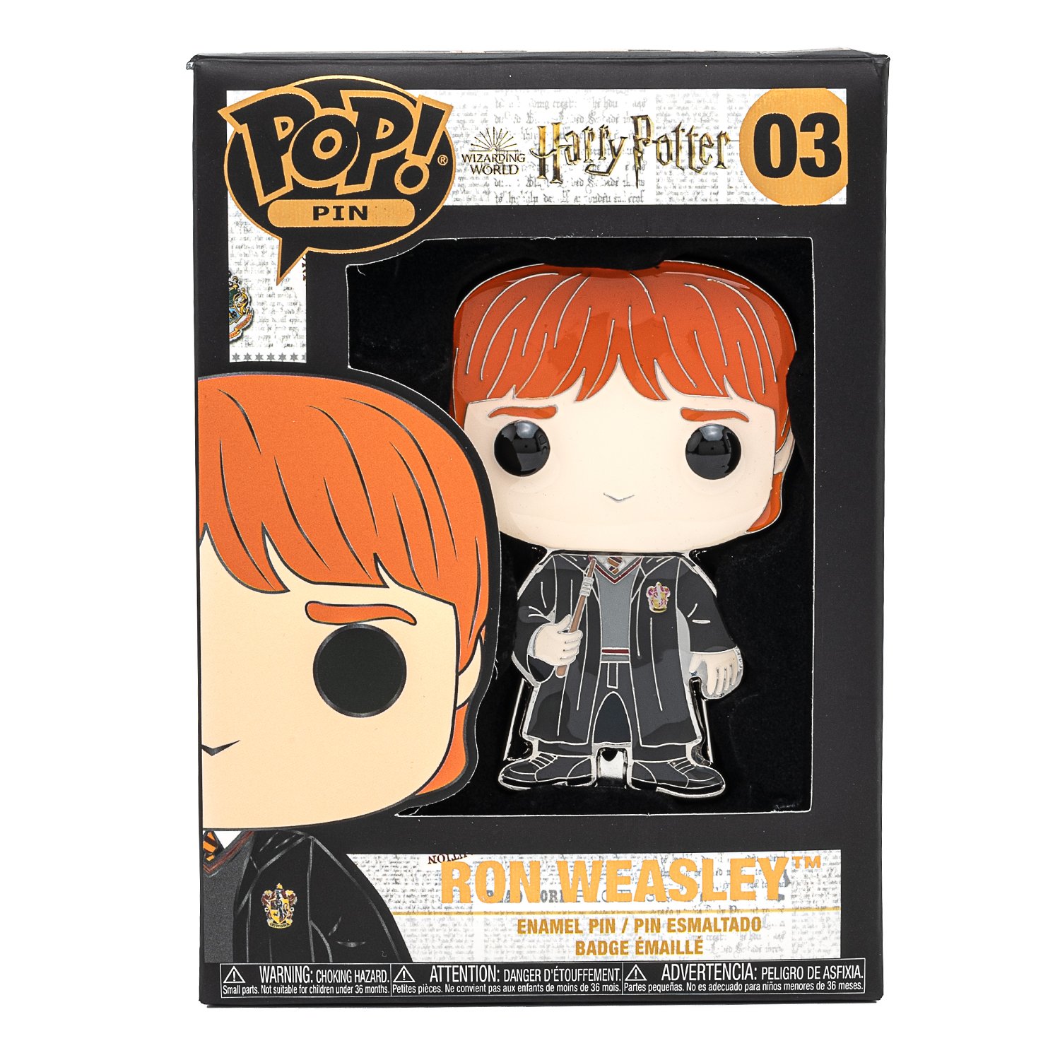 Harry Potter Ron Weasley Funko Pop! Pin