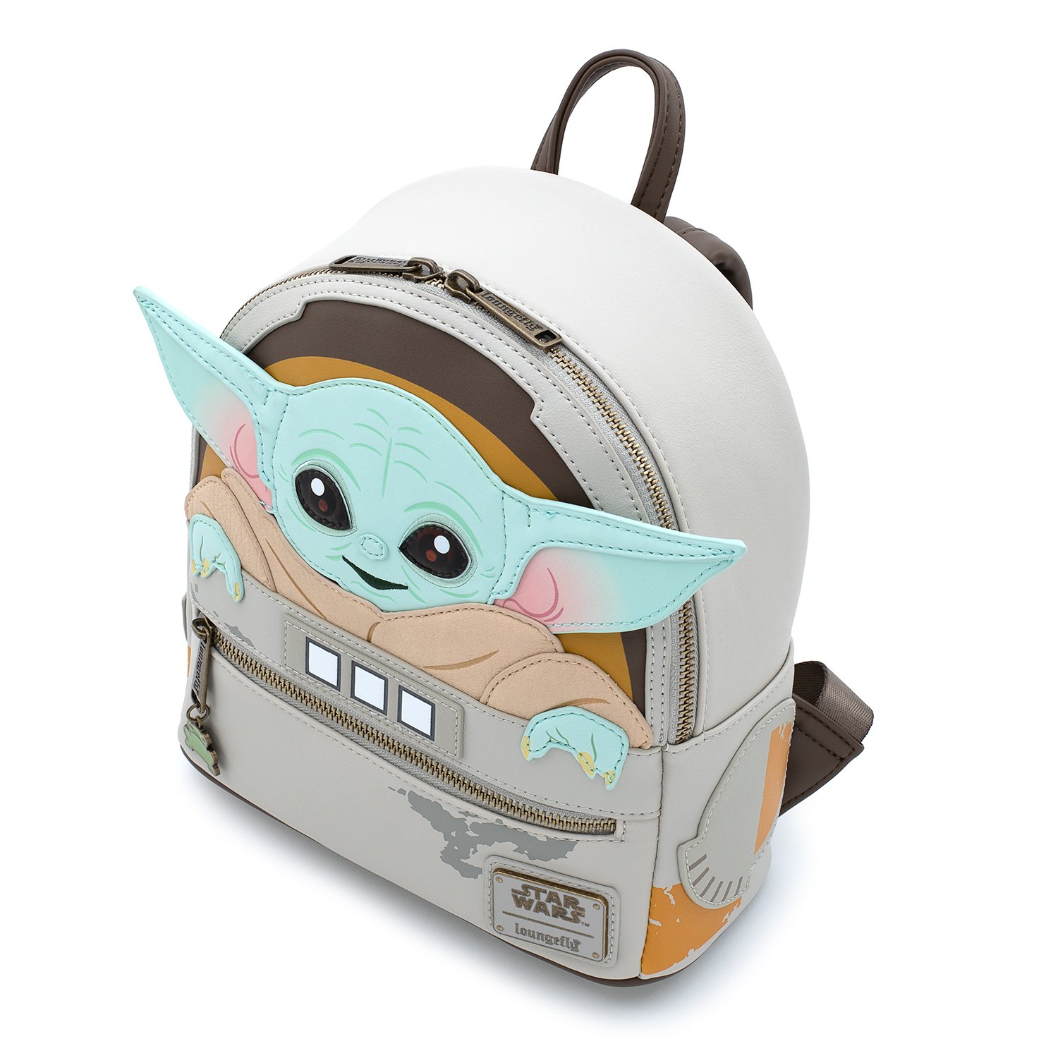 Star Wars The Mandalorian  The Child  in Cradle Mini Backpack