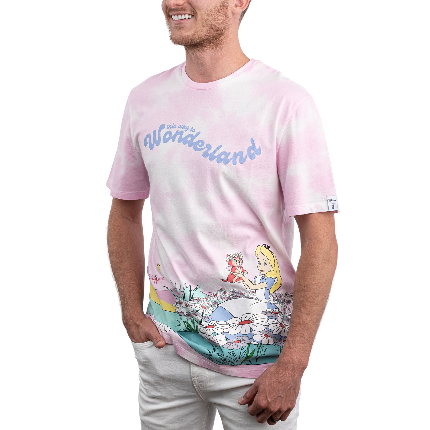 Loungefly Disney Alice in Wonderland Daisy Fields Print Tee