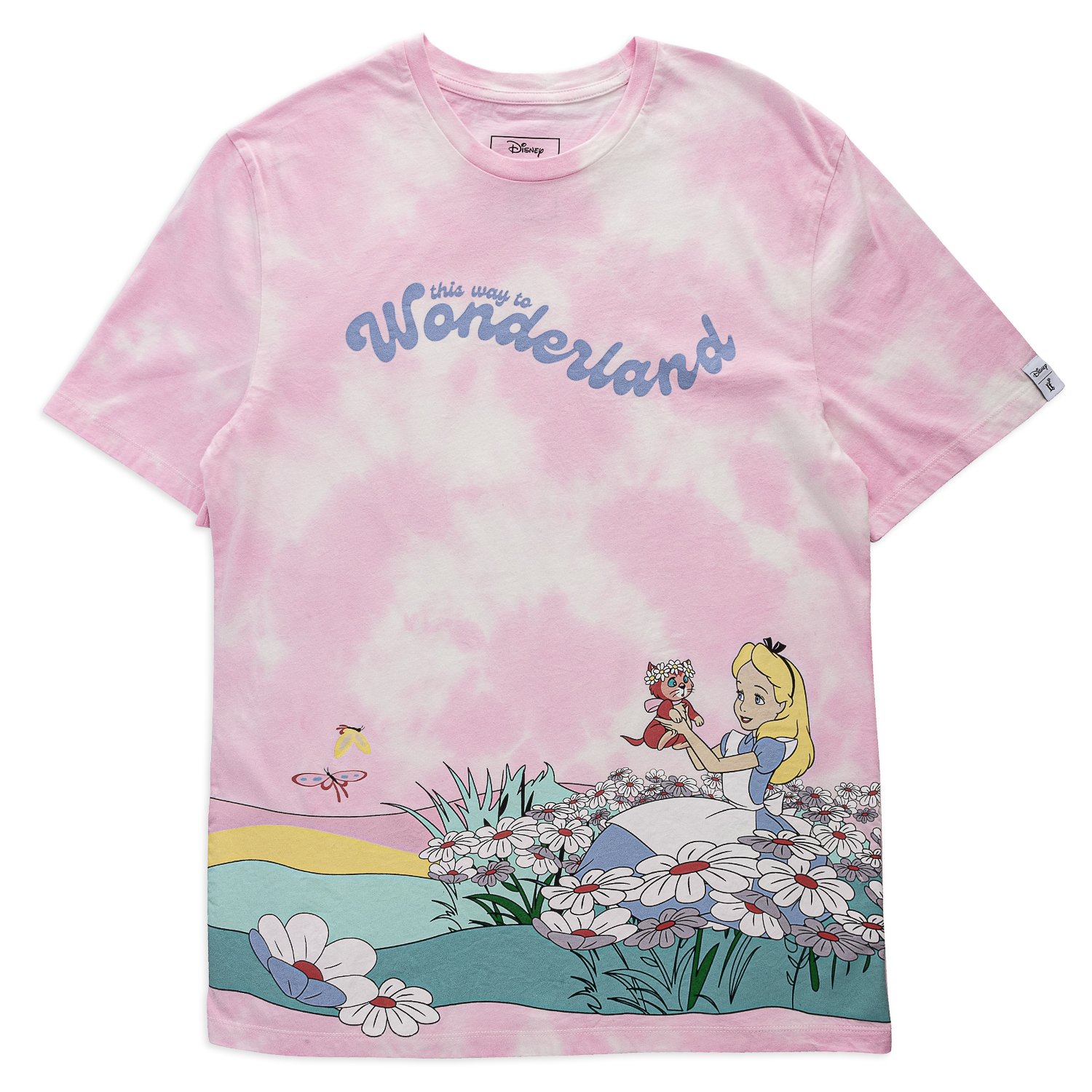 Loungefly Disney Alice in Wonderland Daisy Fields Print Tee
