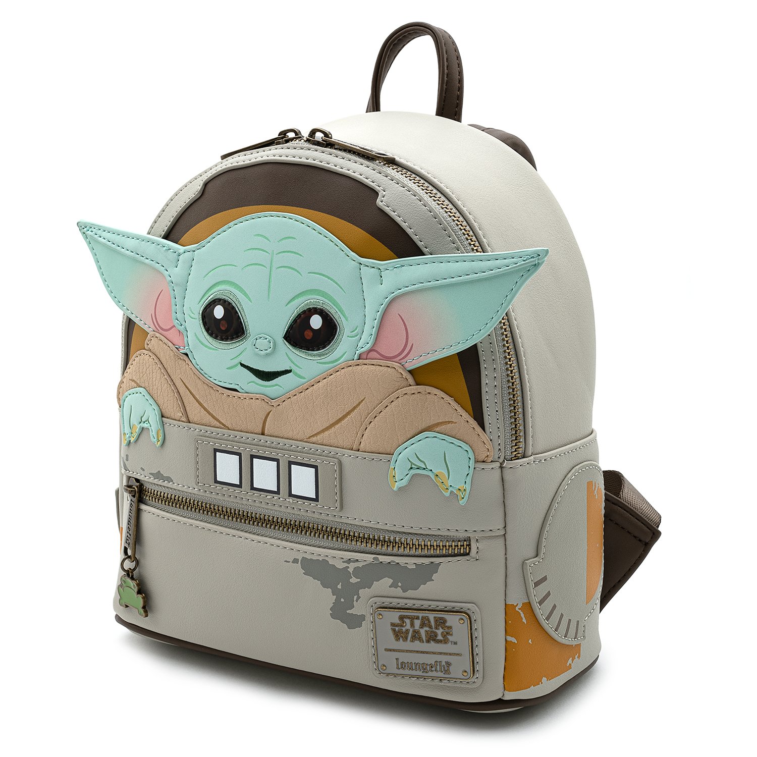 Star Wars The Mandalorian  The Child  in Cradle Mini Backpack