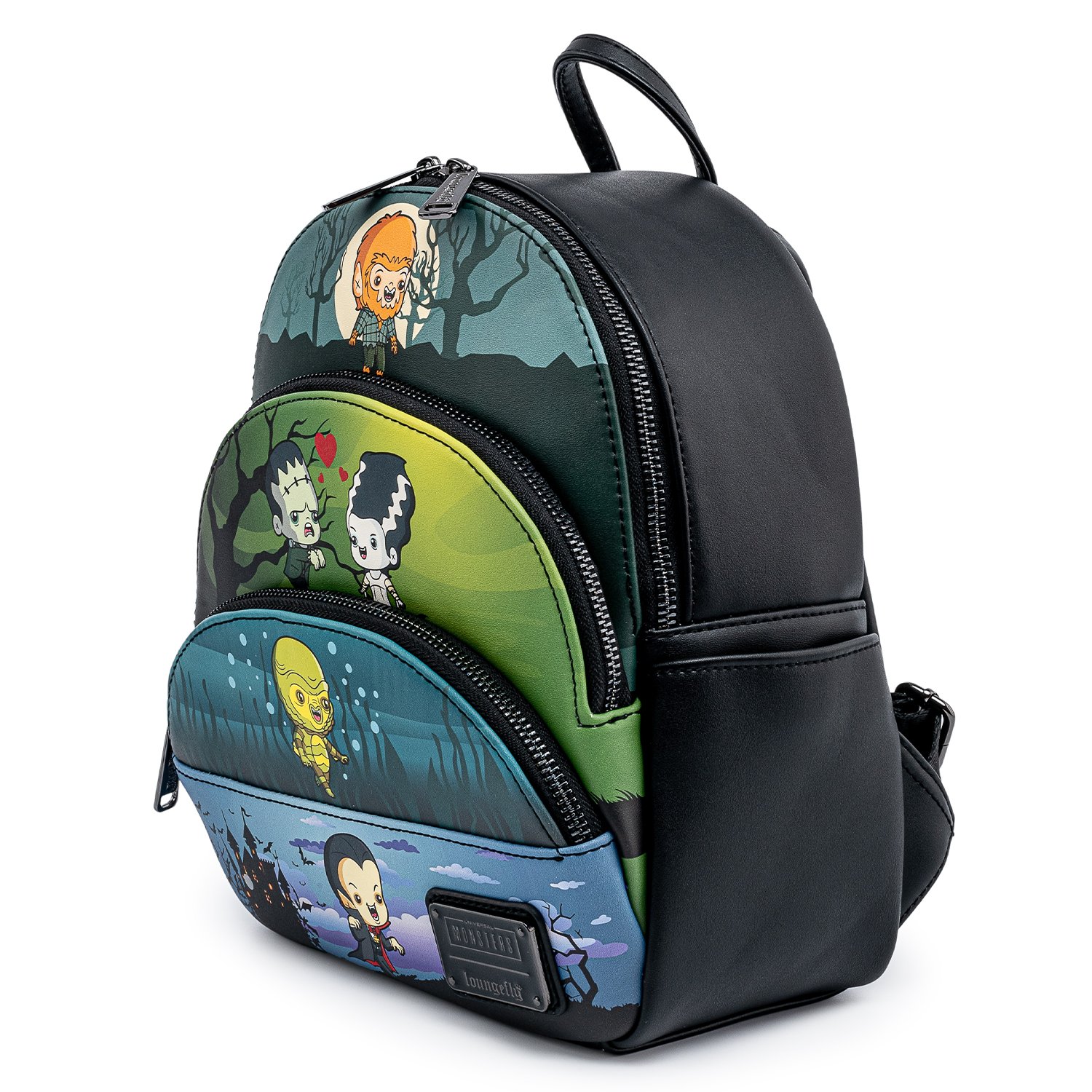 Exclusive - Universal Monsters Triple Pocket Mini Backpack