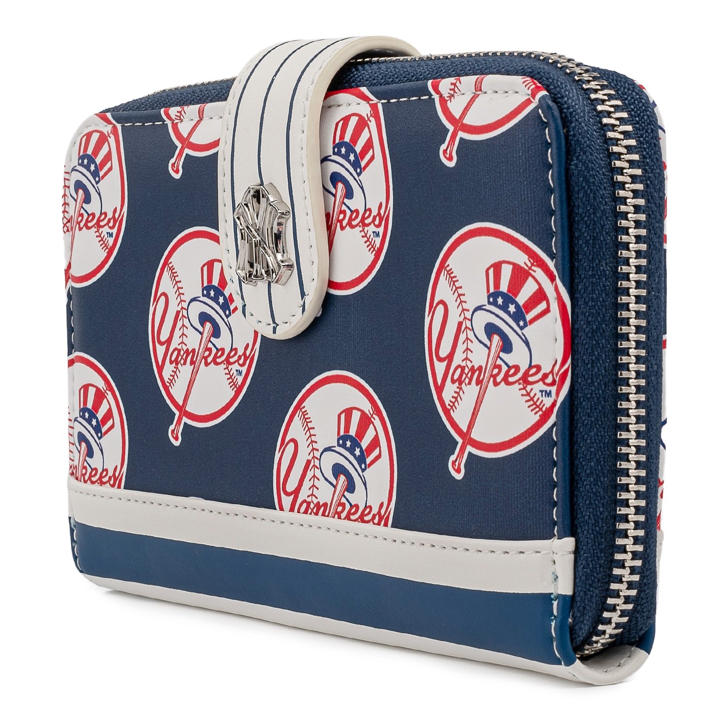 MLB New York Yankees Logo Zip Around Wallet