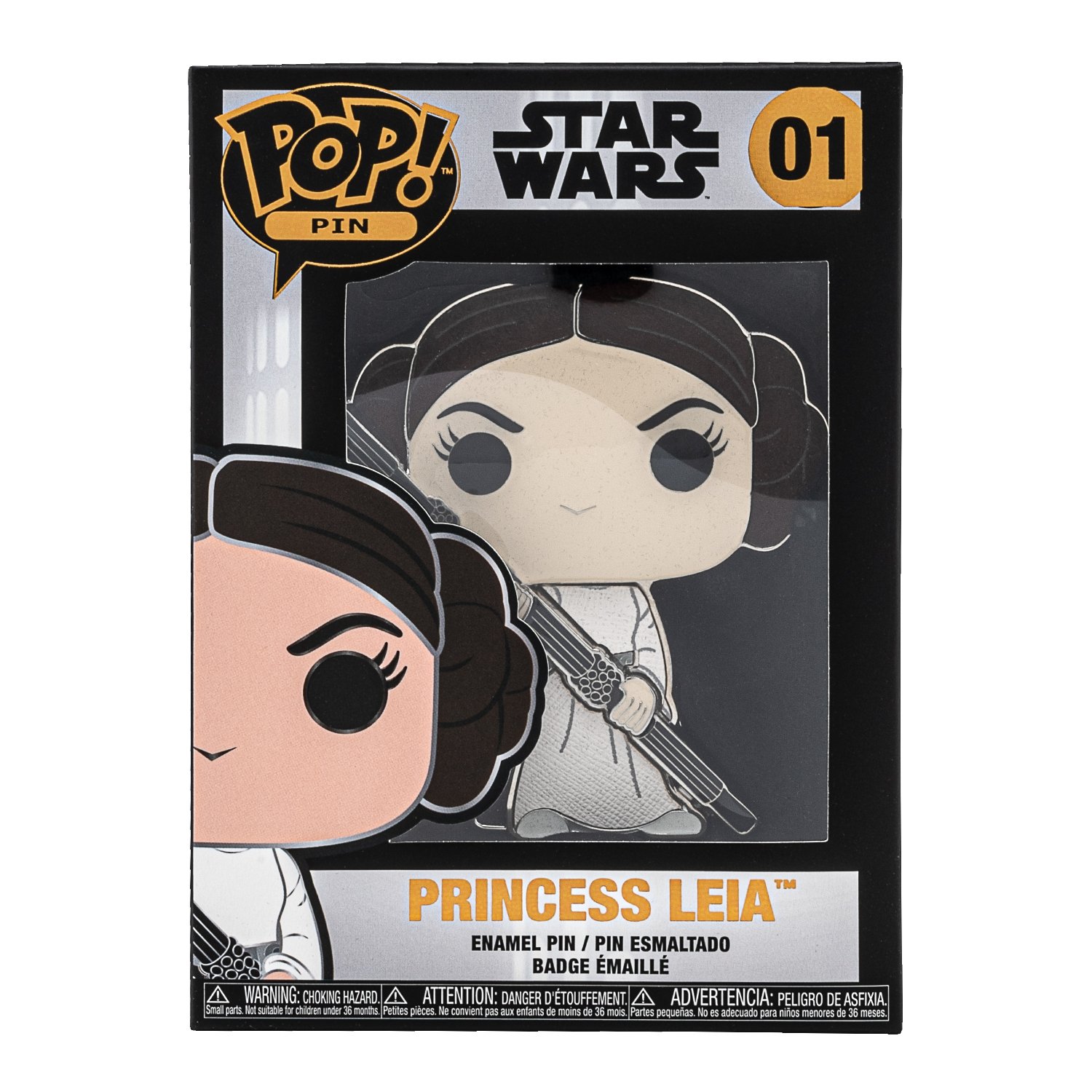 Star Wars Princess Leia Funko Pop! Pin