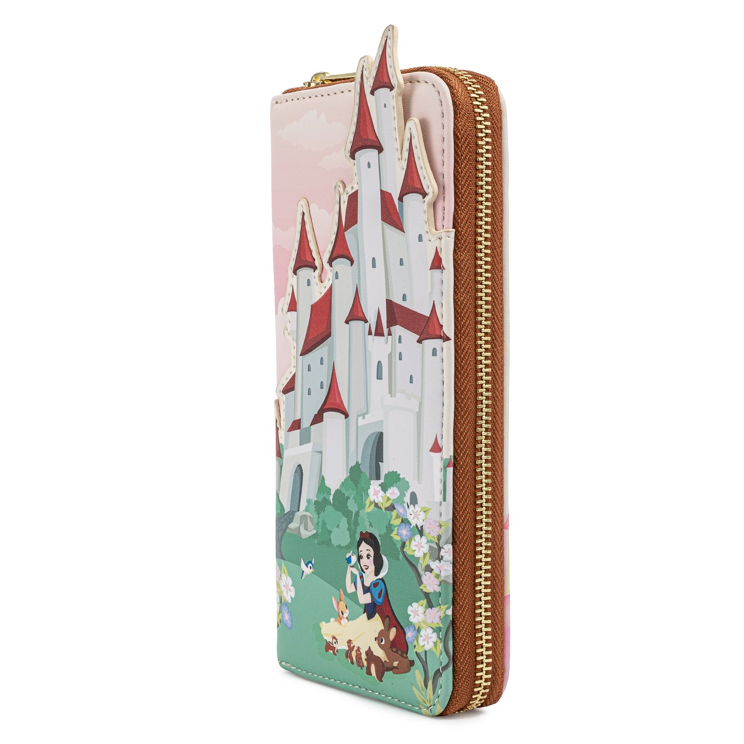 Disney Snow White Castle Zip Around Wallet