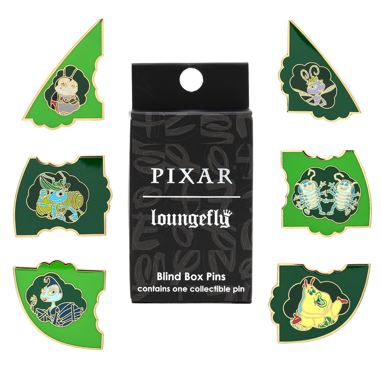 Pixar A Bugs Life Leaf Blind Box Enamel Pin