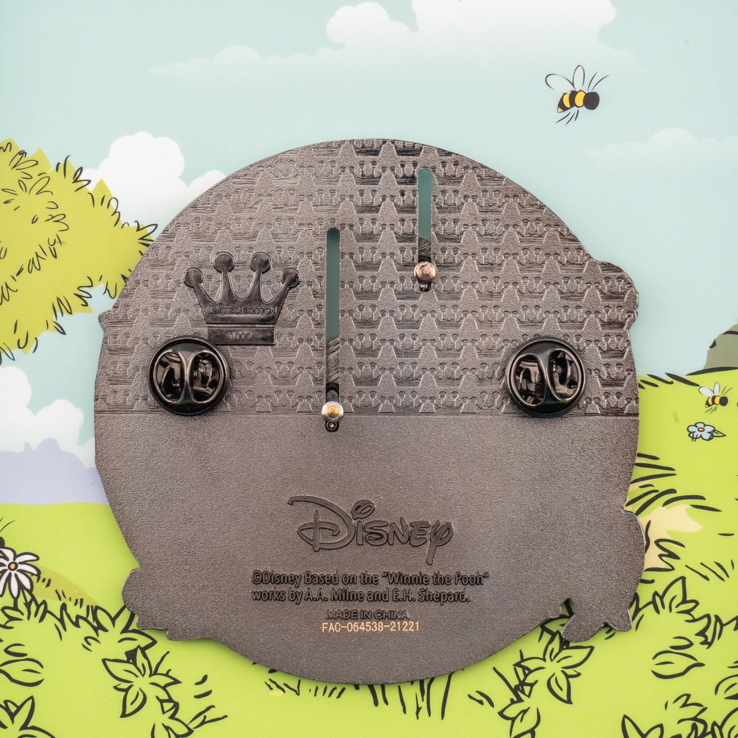 Disney Winnie the Pooh Playtime Collector Box Sliding Enamel Pin