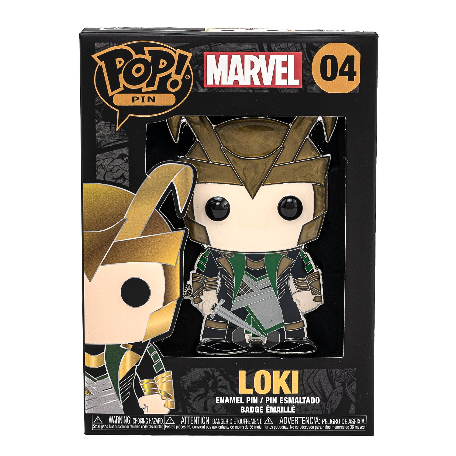 Marvel Loki Funko Pop! Pin
