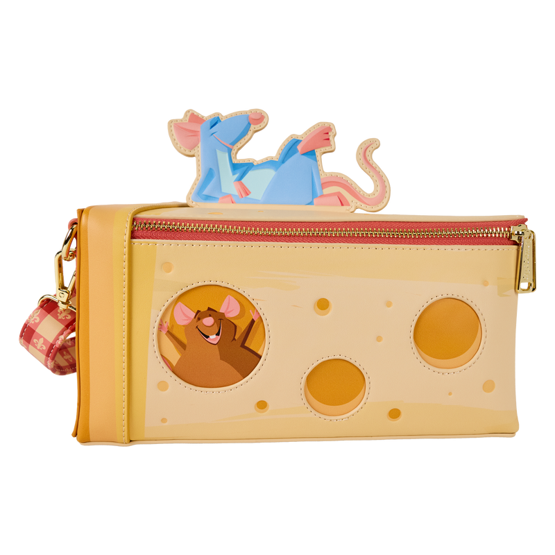 Ratatouille Charcuterie Cheese Figural Crossbody Bag