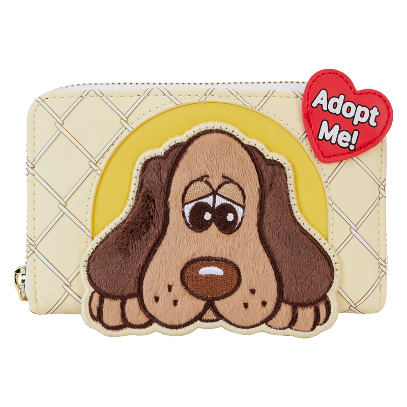 Pound Puppies 40th Anniversary Plush Zip Around Wallet