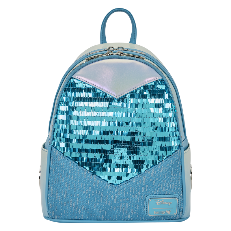 Frozen Elsa Glitter Sequin Cosplay Mini Backpack