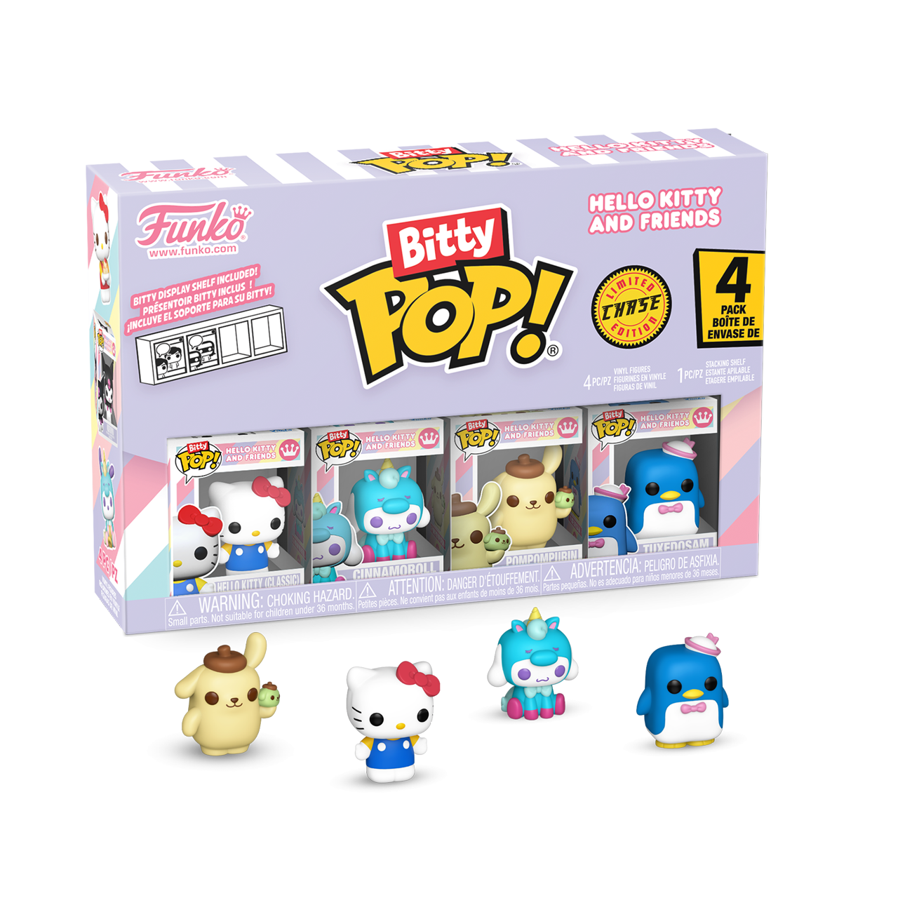 Bitty Pop! Hello Kitty and Friends 4-Pack Series 1