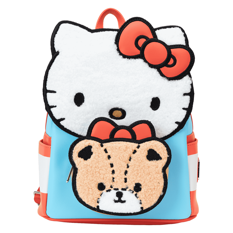 Sanrio Hello Kitty & Tiny Chum Bear Sherpa Mini Backpack