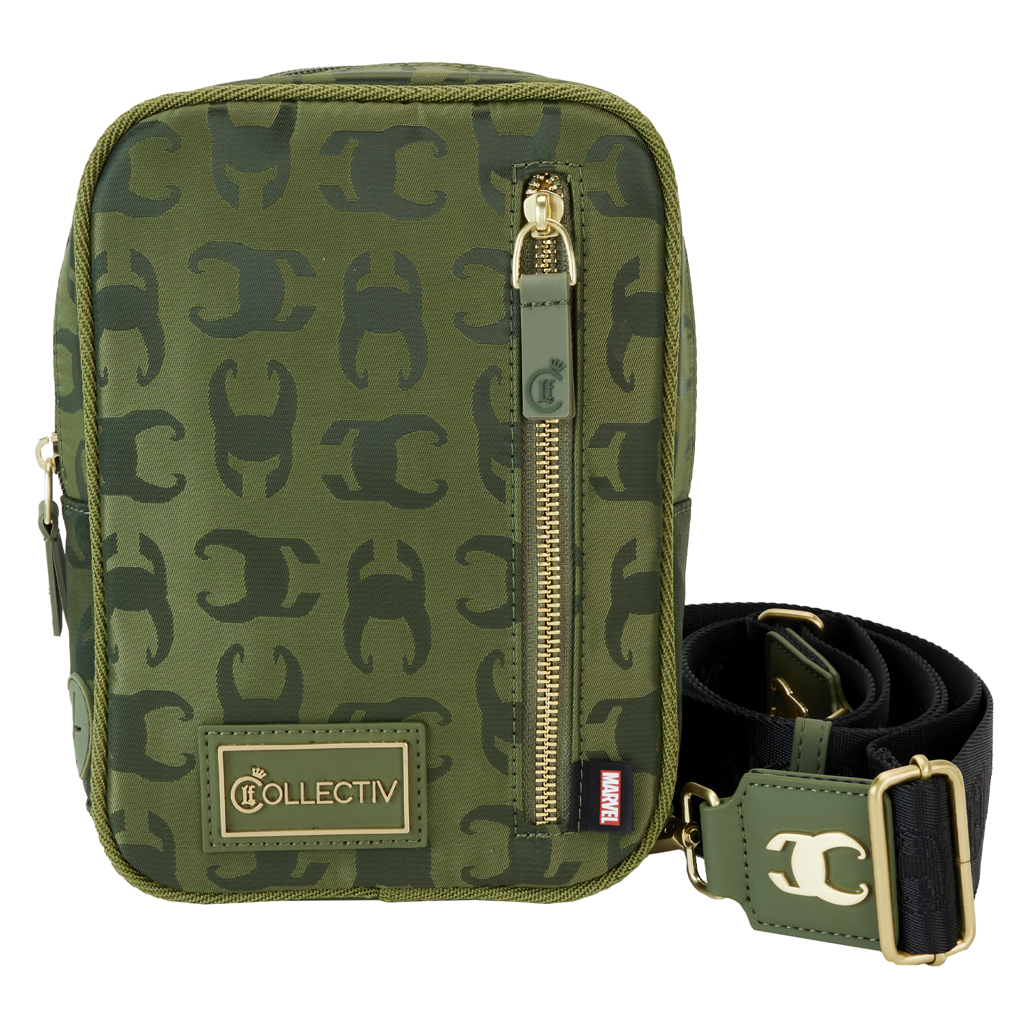 COLLECTIV Marvel Loki The INFLUENCR Convertible Sling & Crossbody Bag