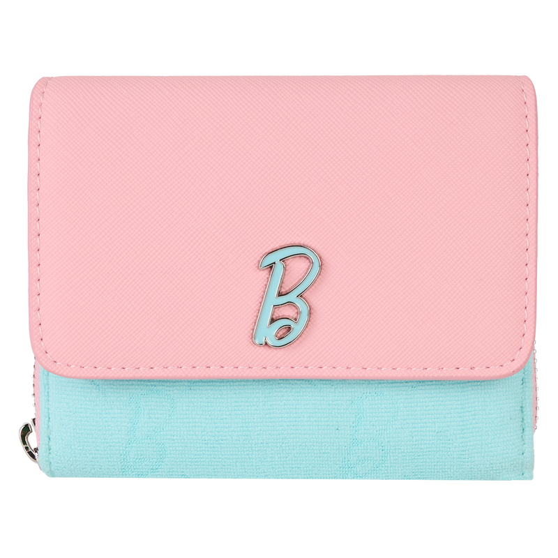 Classic Barbie Terry Cloth Zip Around Wallet