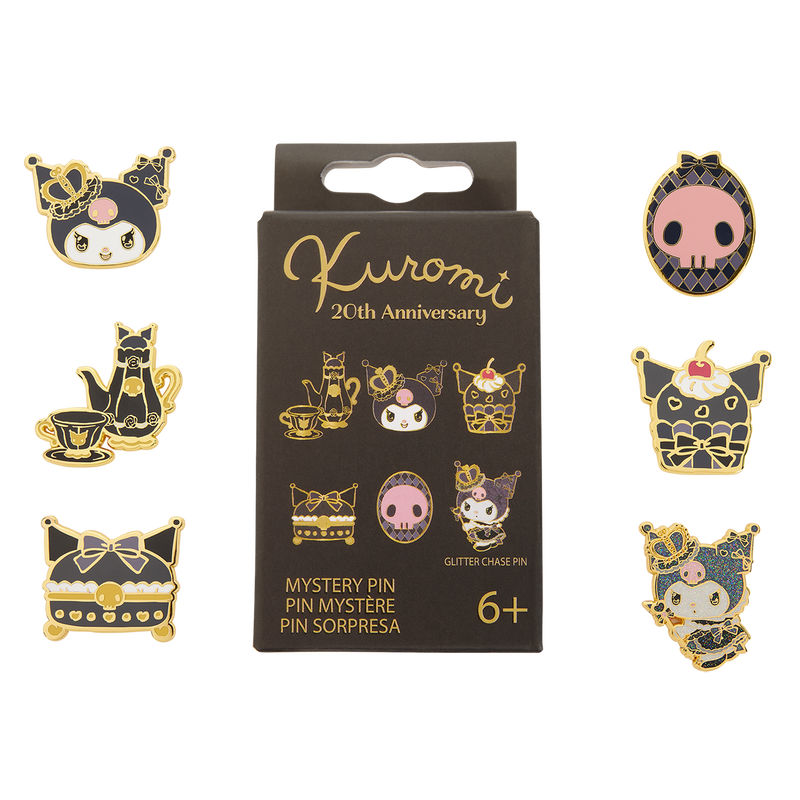 Sanrio Kuromi 20th Anniversary Mystery Box Pin