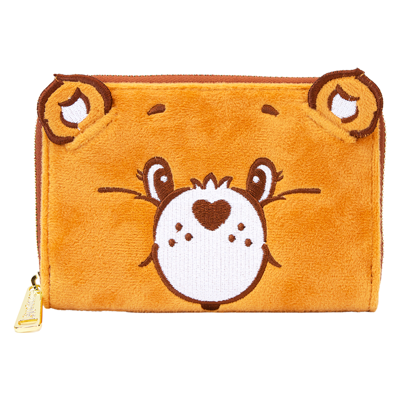 Care Bears Exclusive Tenderheart Bear Plush Cosplay Zip Around Wallet