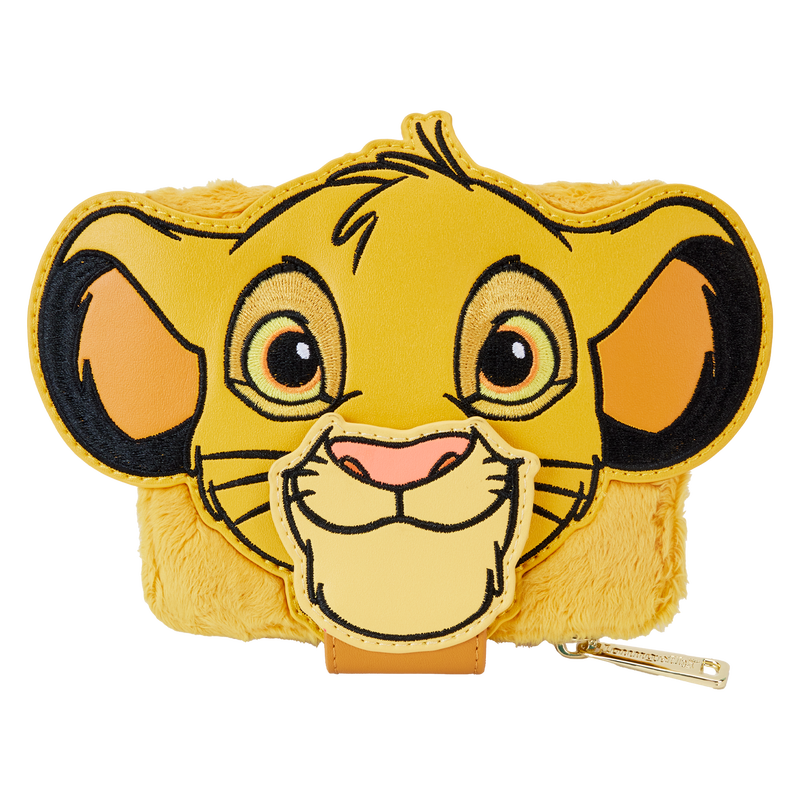 The Lion King Exclusive 30th Anniversary Simba Plush Flap Wallet