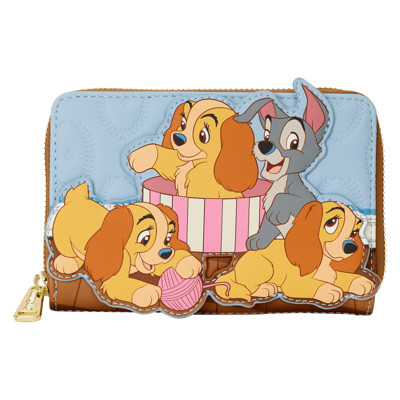 Lady and the Tramp Exclusive Puppies Zip Around Wallet