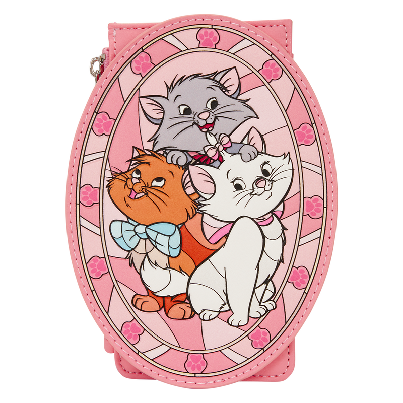 The Aristocats Exclusive Stained Glass Large Card Holder