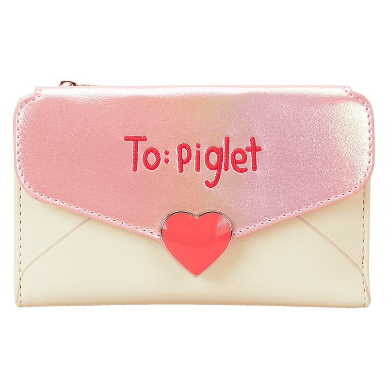 Winnie The Pooh & Piglet Love Letter Bifold Wallet