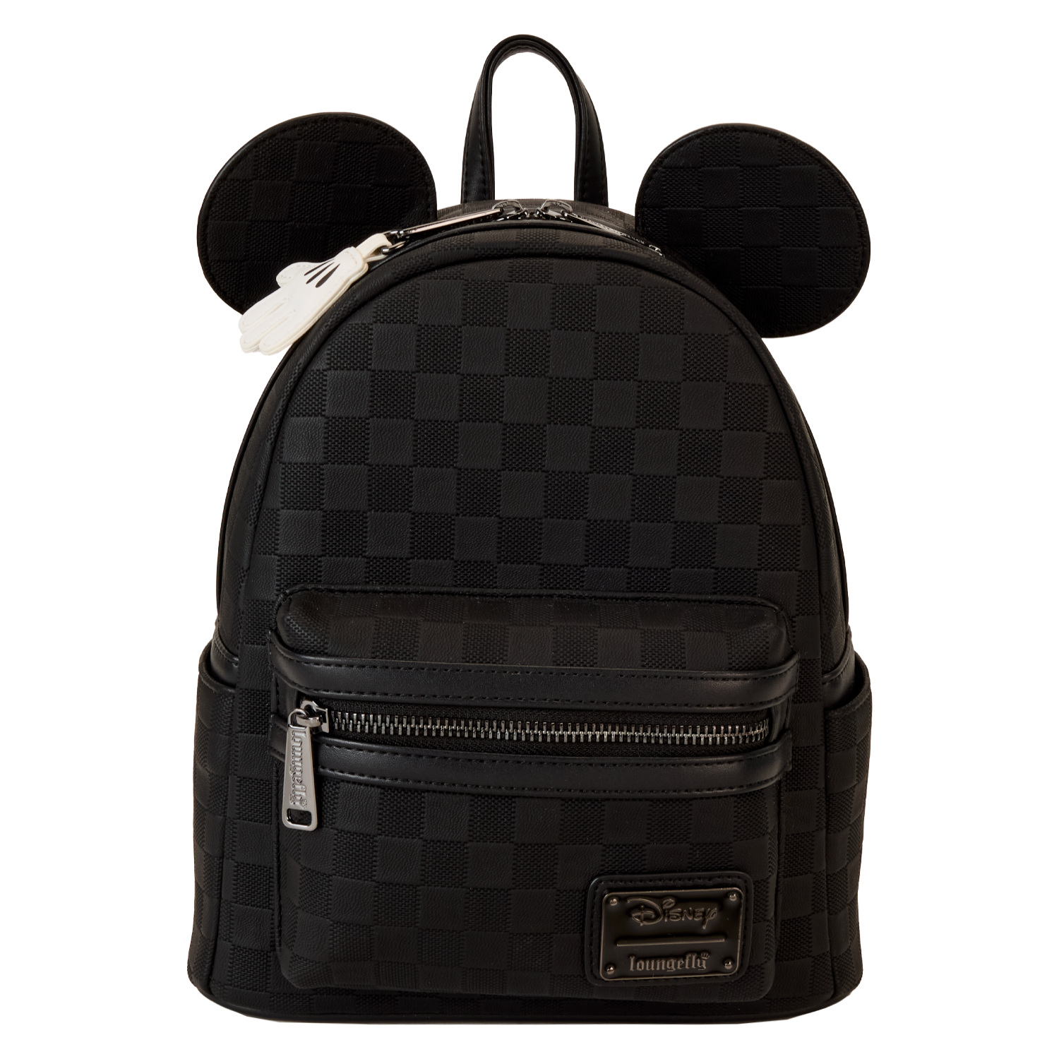 Mickey Mouse Checkered Texture Mini Backpack